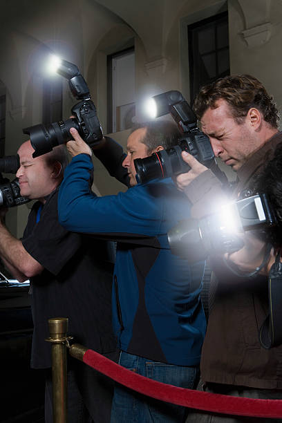 istock Photographers At Media Event 476147371