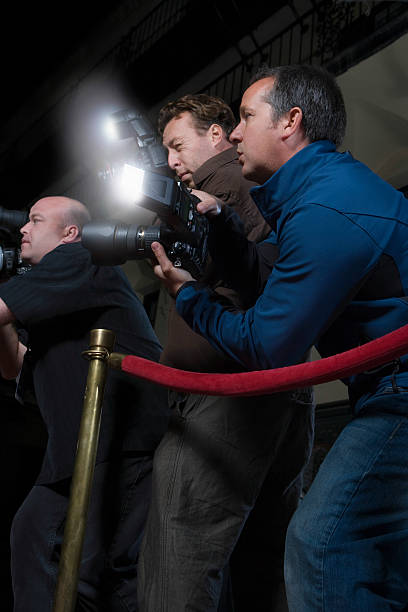 istock Photographers At Media Event 476147381