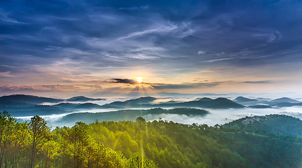 istock Sunrises in the highlands of Dalat 476149206