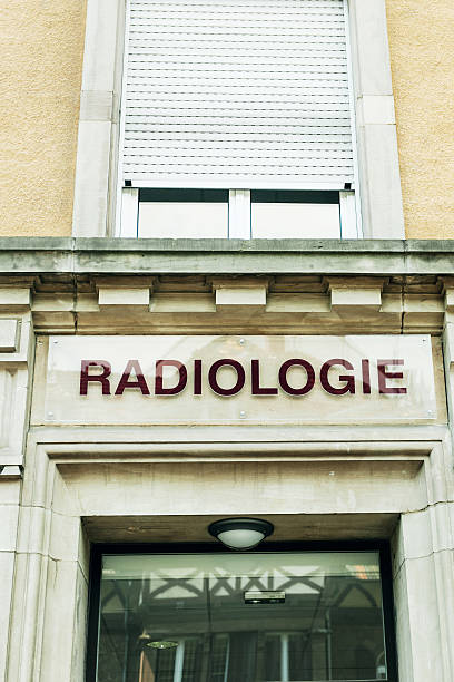 istock Radiology department sing above door 476150540