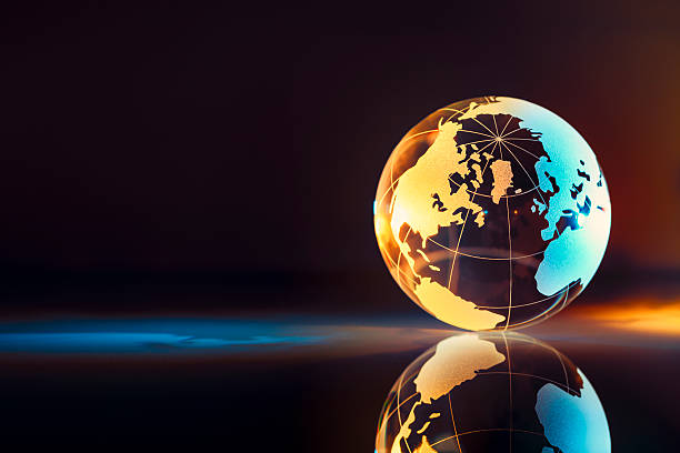 istock Glass World Globe - Earth Backgrounds Global 476151095