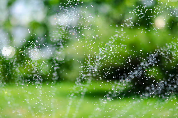 istock to water a lawn drops 476152888