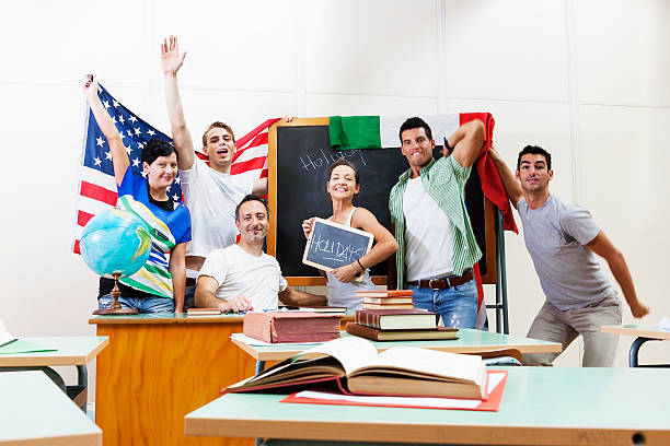istock group of students celebrating last day of schools 476156130