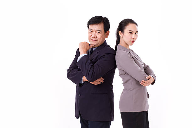 istock confident, successful pair of senior management team, boss with 476157510