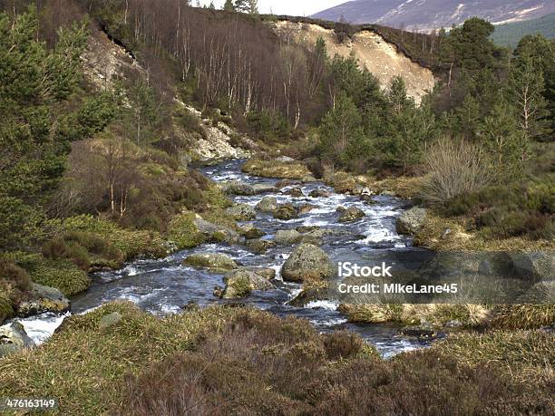 Allt Mor Rio Montanhas Cairngorm - Fotografias de stock e mais imagens de Ao Ar Livre - Ao Ar Livre, Cordilheira - Montanha, Corrente - Água corrente