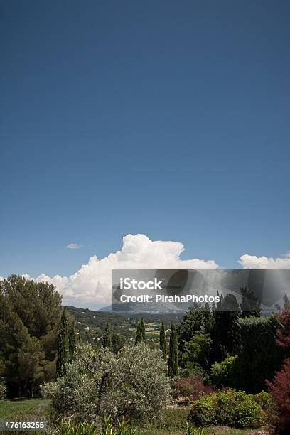 Saintevictoire Mountain In Provence France Stock Photo - Download Image Now - Bouches-du-Rhone, Bush, Clear Sky