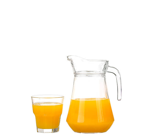 istock Orange juice. Isolated on white background 476163856