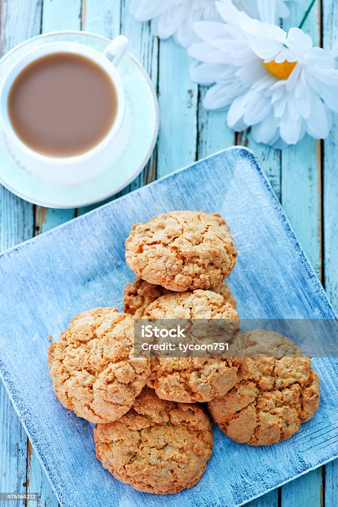 cookies fresh baked  cookies on the wooden table 2015 Stock Photo