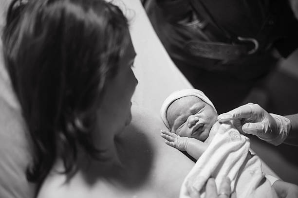 istock New Mom Meeting her Son 476164803