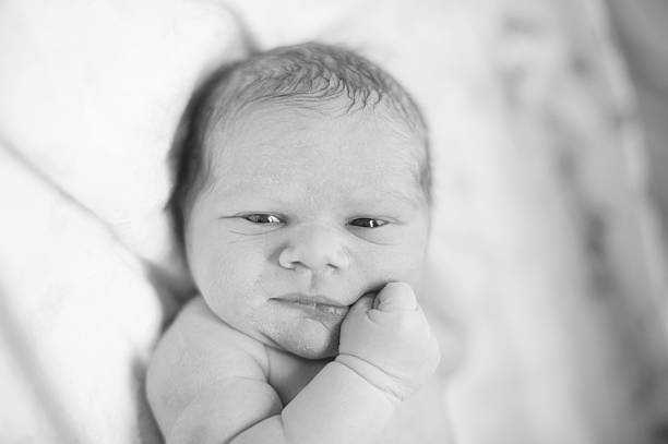 istock Close Up of a Newborn Boy 476164857