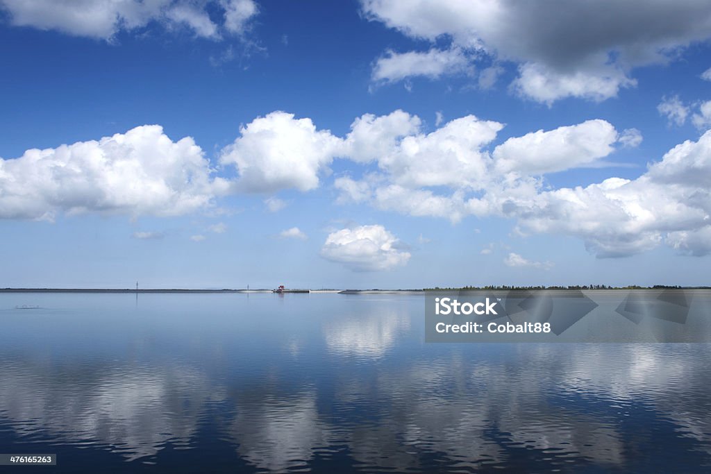 Pianta-idroelettrica lago artificiale - Foto stock royalty-free di Acqua