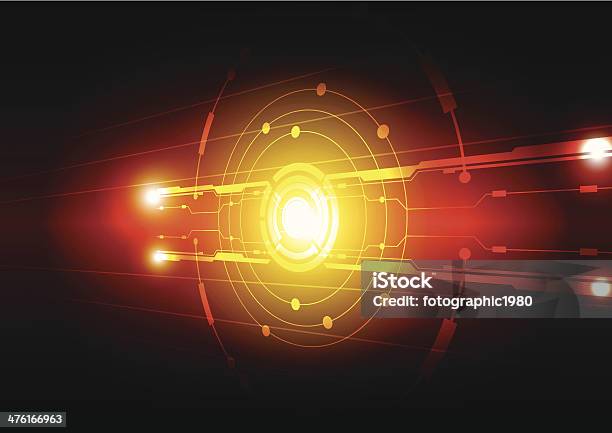 Hi Tech Line Hitech Line Background Design Stock Illustration - Download Image Now ...