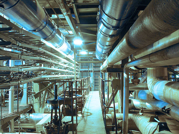 istock Equipment, cables and piping 476168474