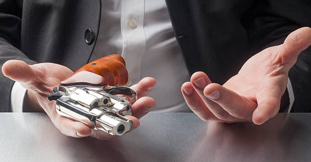 istock businessman's giving up with violence 476174071