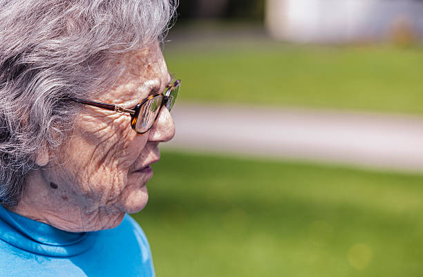 istock Elderly Woman With Worried Expression 476174929