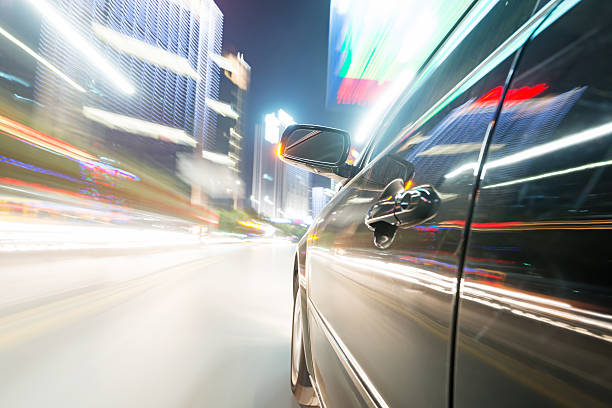istock car on the road with motion blur background 476177130