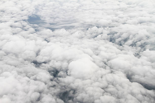 istock Clouds. view from the window of an airplane 476178207