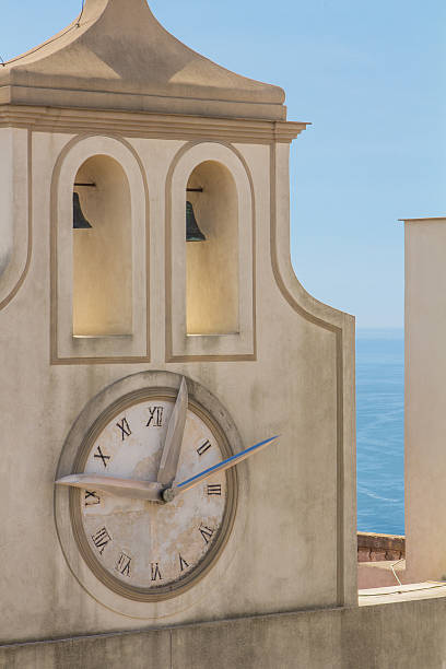 istock Tower clock on Castel sant'elmo in Naples Italy 476181026