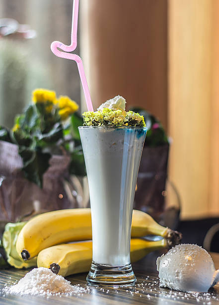 istock Milk Shake Banana Coconut 476183659