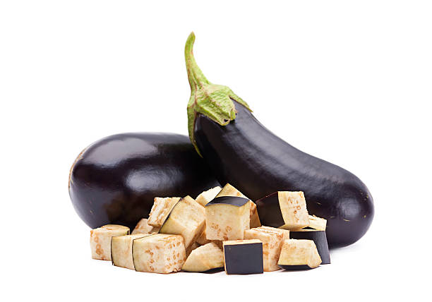 Eggplant vegetable stock photo
