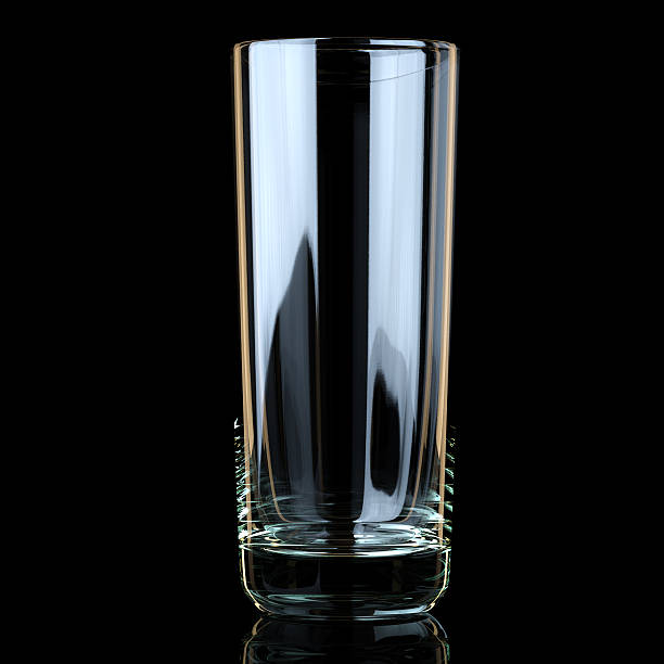 istock Cocktail Glass Collection - Collins. On Black Background 476189639