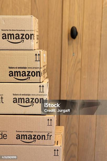 Amazon Caixas De Colocação - Fotografias de stock e mais imagens de Amazon.com - Amazon.com, Loja, Caixa