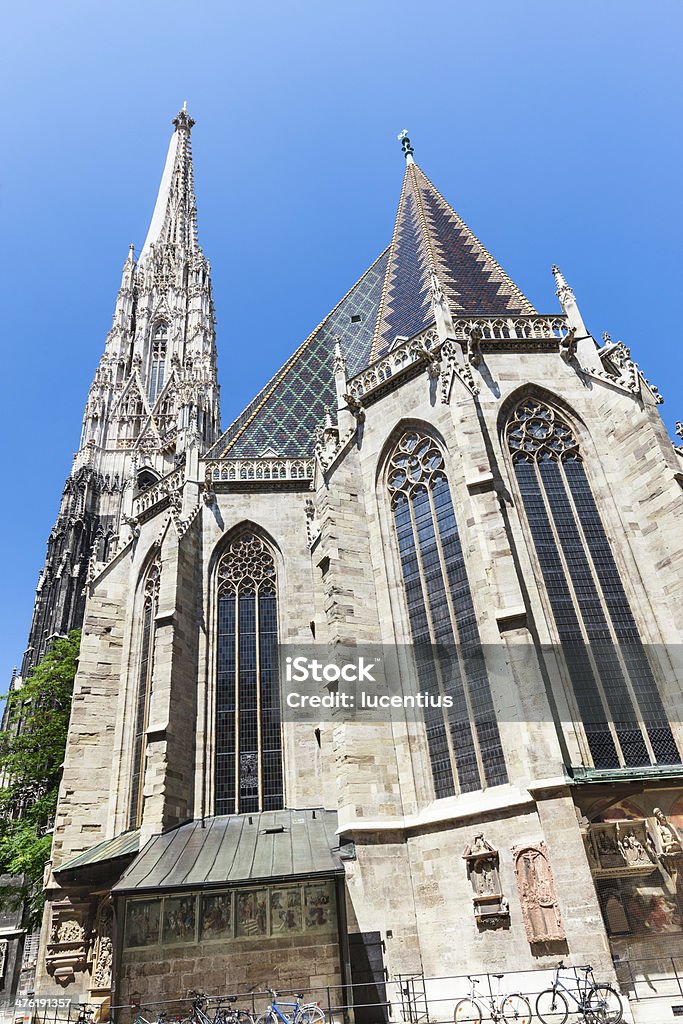St.Stephen 성당, 비엔나 - 로열티 프리 0명 스톡 사진