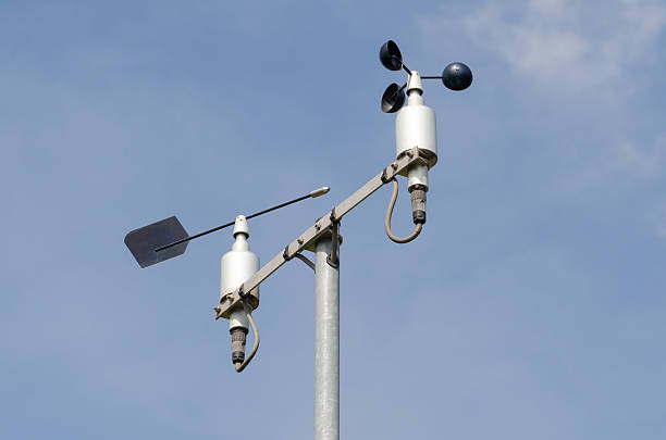 istock Weather station with anemometer 476191478