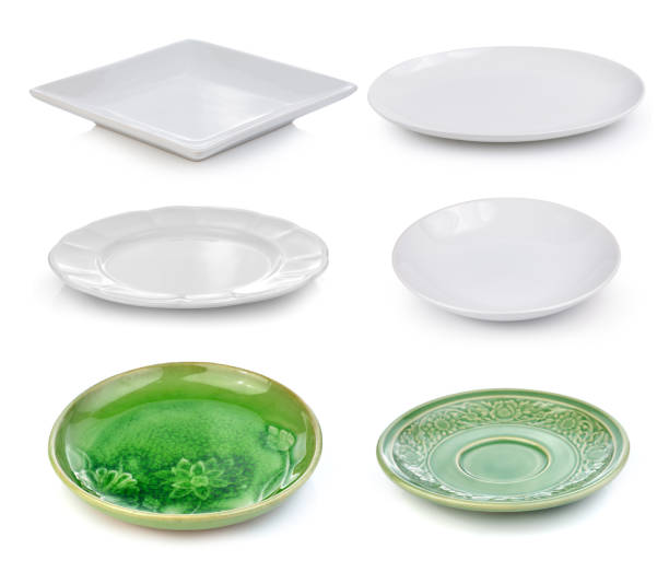 istock white  ceramics plate and bowl isolated on white background 476192326