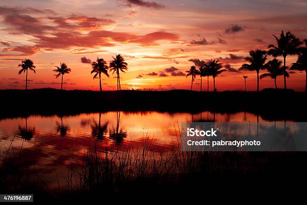 Tropical Sunset Stock Photo - Download Image Now - Beach, Caribbean Sea, Florida - US State