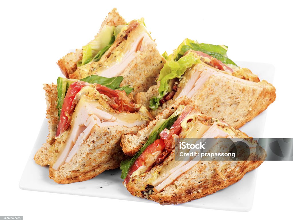 Pollo club sándwich - Foto de stock de Bocadillo Club libre de derechos
