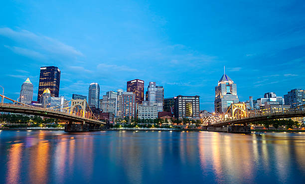 Pittsburgh, Pennsylvania At Night