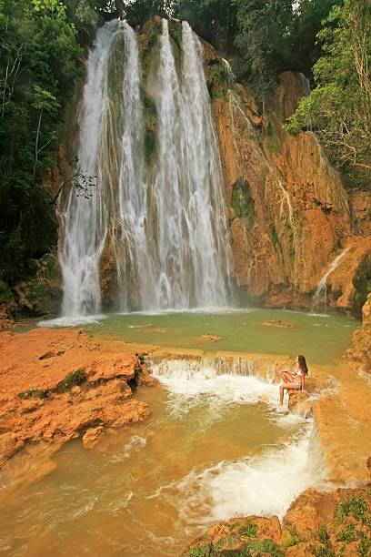 istock El Limon waterfall, Dominican Republic 476199665