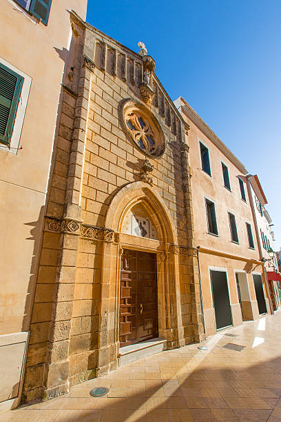 istock Ciutadella Menorca carrer Mao church downtown 476199724