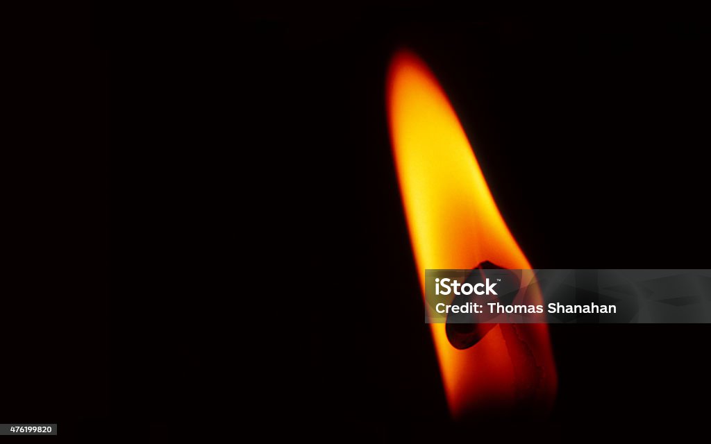 Candle Flame - Macro A candle flame very very close.  2015 Stock Photo