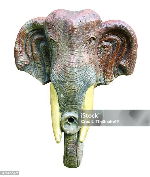 Cabeça De Elefante Carver - Fotografias de stock e mais imagens de Animal - Animal, Antigo, Antiguidade