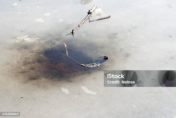 Ice Whole Stock Photo - Download Image Now - Backgrounds, Blue, Cave In - Collapsing