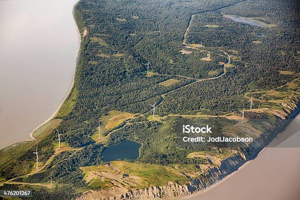 Wind Farm Außerhalb Von Anchorage Alaska Stockfoto und mehr Bilder von Alaska - US-Bundesstaat - Alaska - US-Bundesstaat, Anchorage, Ansicht aus erhöhter Perspektive