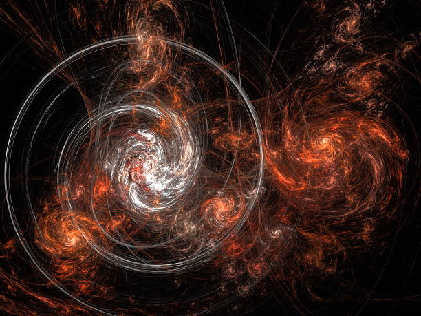 istock Digital Fractal on Black 476202878