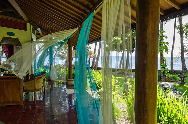 istock waving curtains at a Spa in Bali Indonesia 476202963