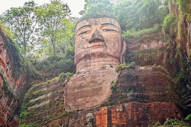 istock Famous Giant Buddha in Leshan, China 476203700