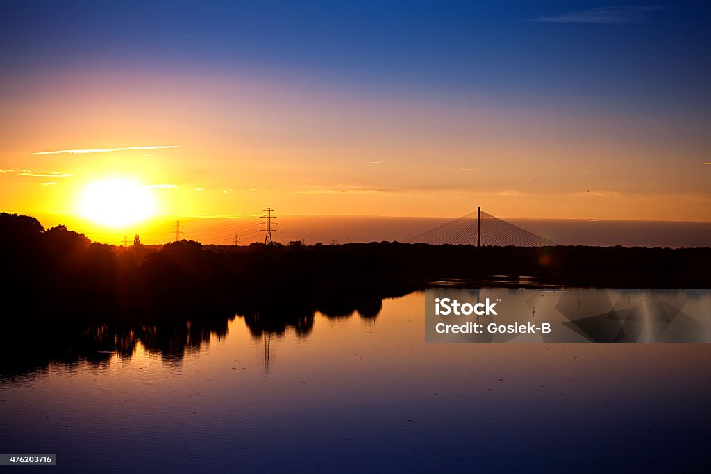 Wroclaw - Redzin bridge 2015 Stock Photo