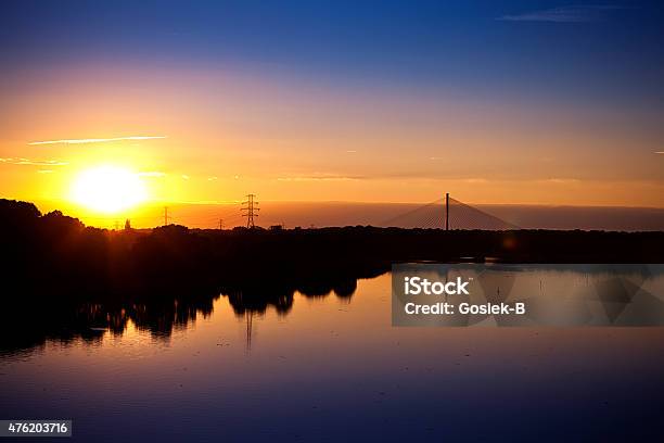 Wroclaw Redzin Bridge Stock Photo - Download Image Now - 2015, Architectural Feature, Architecture