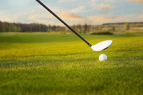 istock Golf club and ball in grass 476204198