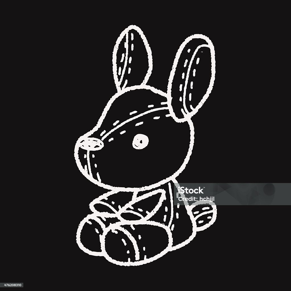 Doyle Rabbit Design Rabbit Doll Doodle Stock Illustration - Download Image Now - 2015 ...