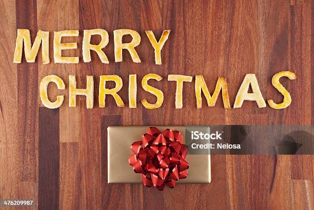 Merry Christmas Background Stock Photo - Download Image Now - Alphabet, Baked, Baking