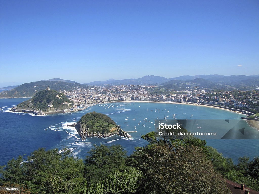 Vue sur le port de San Sebastian - Photo de Baie - Eau libre de droits