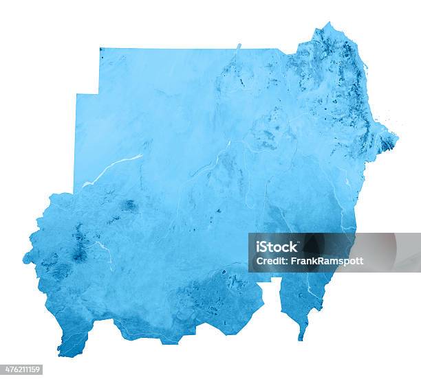 Sudan 2011 Mapy Topograficznej Puste - zdjęcia stockowe i więcej obrazów Sudan - Sudan, Mapa, Mapa topograficzna