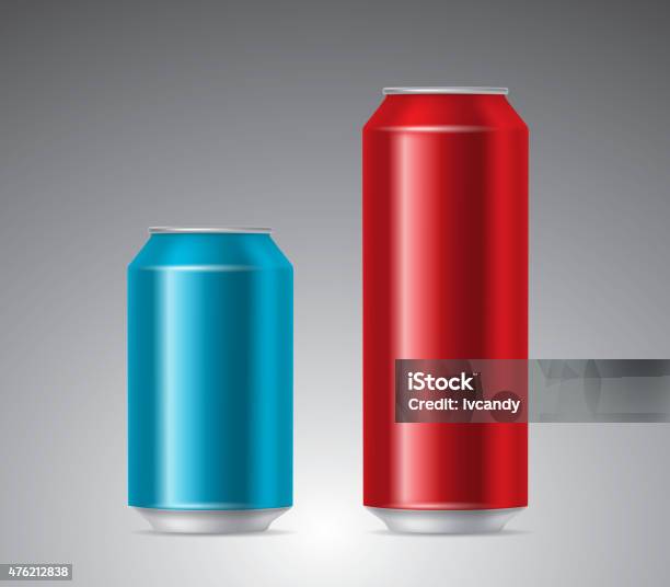 Cans Stock Illustration - Download Image Now - Can, Cola, Drink Can