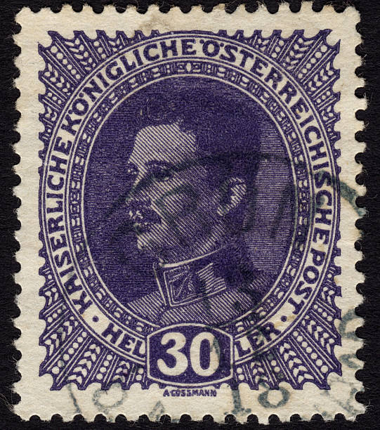 istock Postage stamp showing Austrian emperor Charles I 476218069